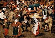 Pieter Brueghel the Younger The Wedding Dance in a Barn Spain oil painting artist